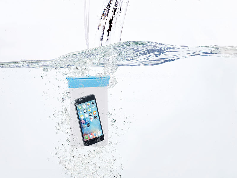 ; Wasserdichte Schutzhüllen für Smartphones, MP3-Players & Kameras 