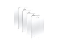 Somikon Displayschutzfolie matt für iPhone 5/5c/5s/SE, (5er-Set)