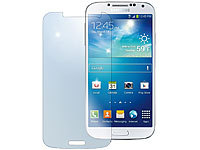 Somikon Displayschutzfolie für Samsung Galaxy S4, glasklar; Displayfolien Displayfolien 