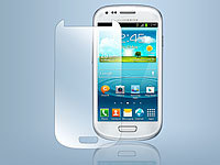 Somikon Displayschutzfolie für Samsung Galaxy S3 mini, glasklar