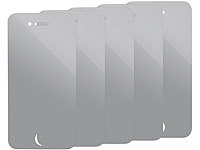 Somikon Displayschutzfolie für Apple iPhone 4, 4s, privacy (5er-Set); Glasfolien 