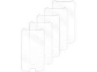Somikon Displayschutzfolie für Samsung Galaxy Note2 glasklar (5er Set)