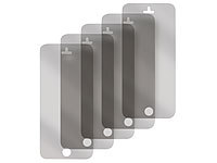 Somikon Displayschutzfolie für Apple iPhone 5/s/c/SE, privacy (5er-Set)