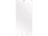 Somikon Displayschutz für Apple iPhone 6, 6s, gehärtetes Echtglas (9H), 3 mm; Echtglas-Displayschutz (iPhone 6/6s Plus) Echtglas-Displayschutz (iPhone 6/6s Plus) 