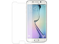 Somikon Glasklare Displayschutzfolie für Samsung Galaxy S6; Displayfolien Displayfolien 