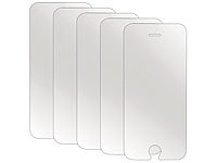 Somikon Displayschutzfolie für Apple iPhone 6/s, matt, 5er-Set; Echtglas Displayschutz (iPhone 6/6s) Echtglas Displayschutz (iPhone 6/6s) 
