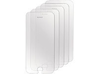 Somikon Displayschutzfolie für Apple iPhone 6/s Plus, glasklar 5er-Set