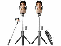 Somikon Dreibein Kamera Stativ, Smartphone Stativ Bluetooth