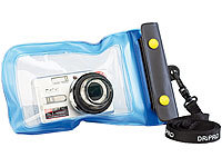 Somikon Unterwasser-Kameratasche M mit Objektivführung Ø 30 mm; UHD-Action-Cams, Wasserdichte Taschen für iPhones & Smartphones UHD-Action-Cams, Wasserdichte Taschen für iPhones & Smartphones 