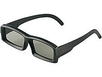 Somikon Hochwertige 3D-Brille mit Polfilter-Technologie, zirkular
