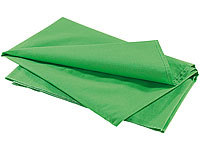 Somikon Greenscreen aus 100% Baumwolle, 300 x 400 cm