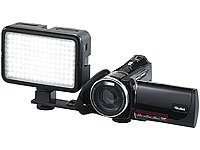 Somikon Foto und Videoleuchte mit 135 Tageslicht-LEDs (refurbished); Foto-Lichtzelte mit Fotolampen 