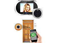 Somikon Digitale Türspion-Kamera mit SMS, MMS, Anruf-Funktion