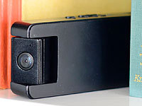Somikon HD-Überwachungskamera DSC-46.w mit Schwenkkopf, 160° (refurbished); Versteckte Video-Kamera mit Rekorder 