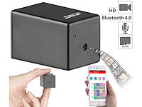 Somikon Micro-HD-Videokamera DV-800 mit Bluetooth, Konfiguration per App & USB; Full-HD-Kugelschreiber-Kameras Full-HD-Kugelschreiber-Kameras Full-HD-Kugelschreiber-Kameras 