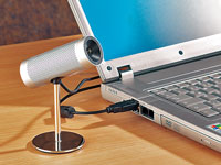 Somikon USB 2.0 PC-Kamera 1.3 Megapixel im Metallgehäuse