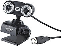 Somikon 3D-Webcam "WEC-400.3D" mit Dual-Optik für echtes 3D; 4K-Webcams 