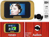 ; WLAN-Video-Türklingeln mit App-Kontrolle und Nachtsicht WLAN-Video-Türklingeln mit App-Kontrolle und Nachtsicht WLAN-Video-Türklingeln mit App-Kontrolle und Nachtsicht 