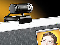 Somikon 12 MP Autofocus-Webcam "WEC-260.AF"; Wasserdichte UHD-Action-Cams mit Webcam-Funktion 
