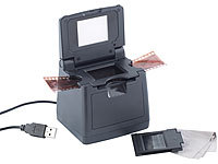 Somikon 2in1 Dia & Negativ-Scanner mit USB2.0-Anschluss (refurbished); Foto-, Negativ- & Dia-Scanner 