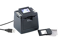 Somikon 2in1 Dia & Negativ-Scanner mit 1,8"-TFT-Display, SD-Slot, USB; Foto-, Negativ- & Dia-Scanner, LED-Foto- & Videoleuchten 
