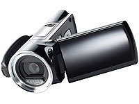 Somikon Full-HD-Camcorder DV-812.HD mit 6,9-cm-Display (2,7"), 12 MP & HDMI; 4K-UHD-Camcorder mit Touch-Display 4K-UHD-Camcorder mit Touch-Display 