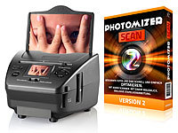 Somikon 3in1-Dia-, Foto & Negativ-Scanner SD-1400 mit 14-MP-Sensor; Dia- & Negativ-Scanner Dia- & Negativ-Scanner 