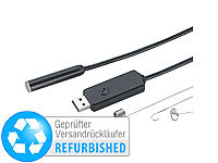 Somikon Wasserfeste USB-Endoskop-Kamera UEC-3070 (refurbished); Endoskopkameras (HD, mit Monitor) 