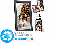 Somikon Bilderrahmen mit App, Digitaler Bilderrahmen App; Digitaler WLAN Bilderrahmen Digitaler WLAN Bilderrahmen Digitaler WLAN Bilderrahmen