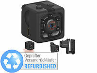 Somikon HD-Micro-Videokamera & Webcam, HD 720p, Versandrückläufer; Full-HD-Kugelschreiber-Kameras 