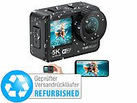 Somikon 4K-Actioncam, Action-Kamera wasserdicht; Action-Cams Full HD Action-Cams Full HD Action-Cams Full HD