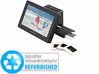 Somikon Diascanner mit Displays, Diascanner mit Dia-Magazin; Dia- & Negativ-Scanner Dia- & Negativ-Scanner Dia- & Negativ-Scanner