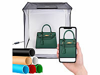 Somikon Lichtzelt Fotobox, Fotobox für Produkt, Fotobox mit Helligkeit; LED-Foto- & Videoleuchten LED-Foto- & Videoleuchten LED-Foto- & Videoleuchten LED-Foto- & Videoleuchten