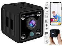 Somikon Mobile Akku-IP-Kamera, HD 720p, Bewegungserkennug, Nachtsicht, WLAN