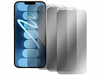 Somikon Privacy Glas für iPhone, Panzerfolien Display, Displayschutz