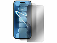 Somikon Panzerfolie für iPhone, Panzerfolie Display, Displayschutz